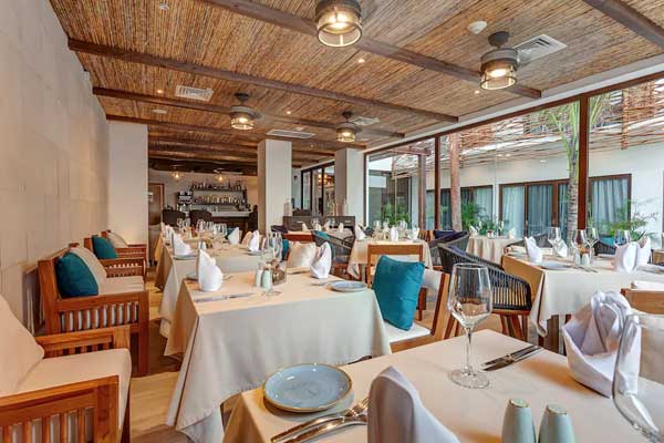 Restaurant - Mystique Blue Boutique Suites -  Island of Holbox - Riviera Maya